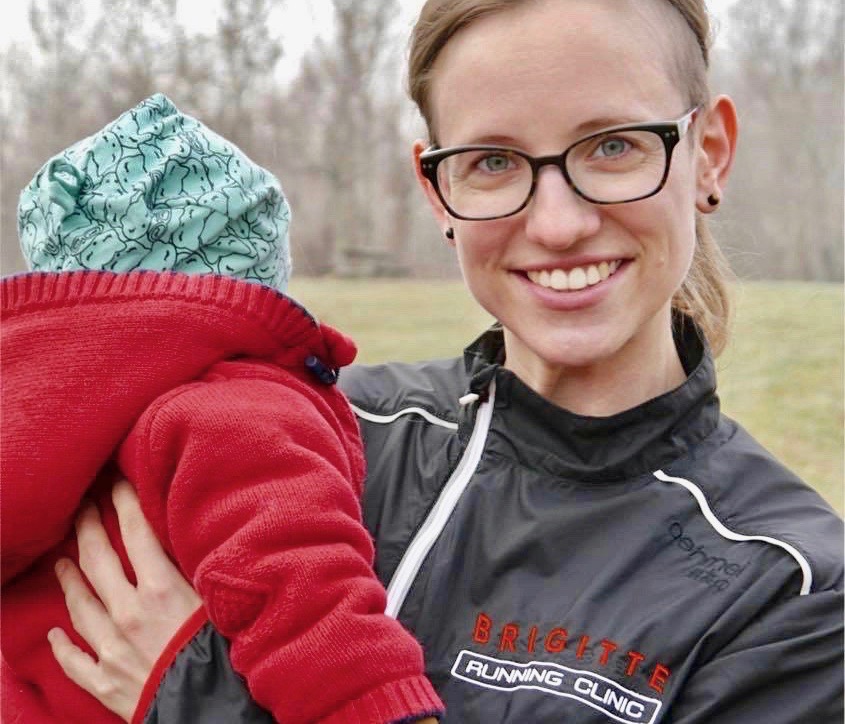 Physiotherapeutin Brigitte Schinkinger Wien Running Clinic Rückbildung im Park